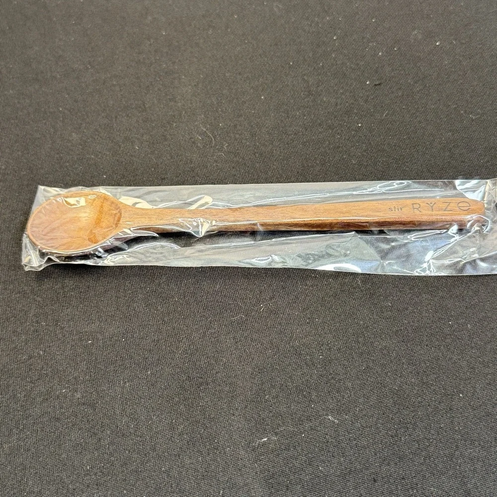 Ryze Wooden Stirring Spoon In Plastic‎